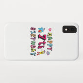 Fijne zevende verjaardag. 7 jaar oud. Case-Mate iPhone case (Achterkant (horizontaal))