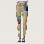 Fijnflesjes van fazant Egret All-in-Print Leggings (Voorkant)