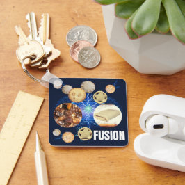 Fijnhaktpastfusie Sleutelhanger