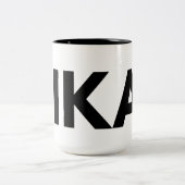 Fika Bold Two-tone Coffee Mok (Center)