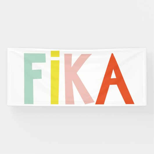 Fika Colors Banner (Horizontaal)