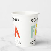 Fika Colors Paper Cups Papieren Bekers (Links)