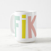 Fika Colours Café Mug (Devant gauche)