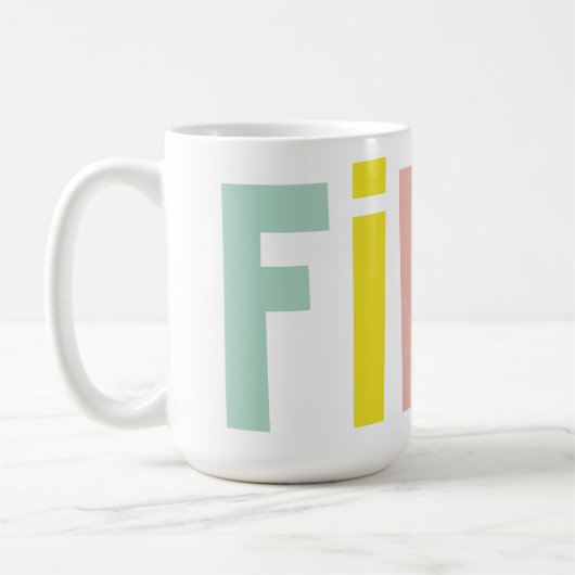 Fika Colours Café Mug (Gauche)