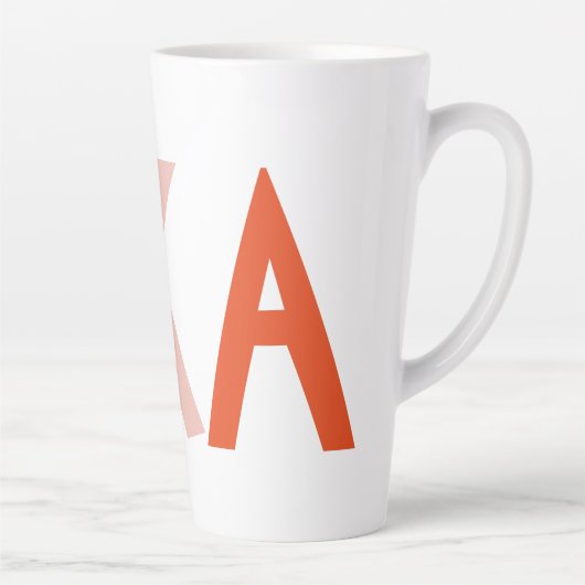 Fika Couleurs Latte Mug (Droite)