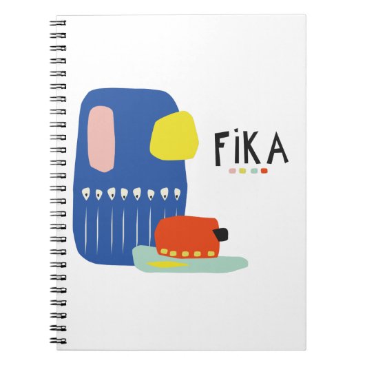 Fika Déco Notitieboek (Voorkant)