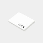 FIKA. Notes post-it en gras (Incliné)