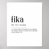 Fika Poster (Voorkant)