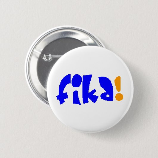 fika  ronde button 5,7 cm (Voorkant /achterkant)