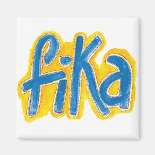 Fika Stippen Magnet Magneet