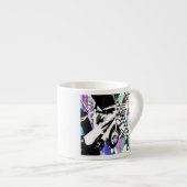 Fikeshot retro espresso cup kop (Voorkant rechts)
