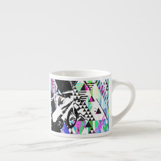 Fikeshot retro espresso cup kop (Rechts)