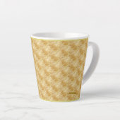 Fil d'or Petite Mug en latte (Angle droit)