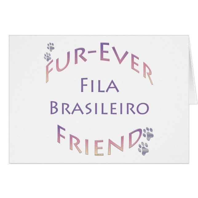 Fila Brasileiro Furever (Devant horizontal)