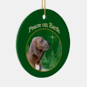 Fila Brasileiro Peace Sleutelhanger Keramisch Ornament (Rechts)