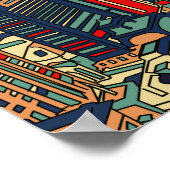 filadelphia skyline poster (Hoek)