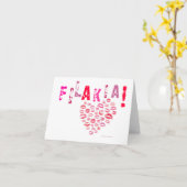 Filakia ! (baisers) Carte grecque (Fleur jaune)