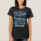 File Clerk T-shirt (Voorkant)