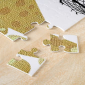 Filet de pêche Puzzles Poisson Sable Ver (Côté)