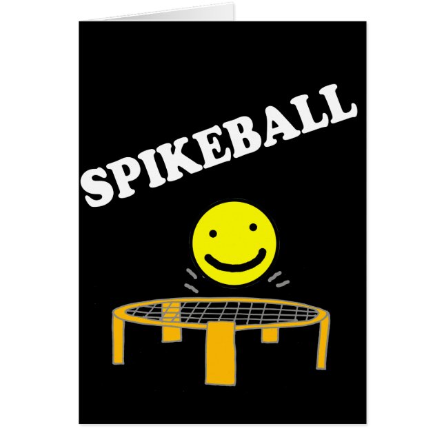 Filet drôle de Spikeball avec l'art de visage de (Devant)