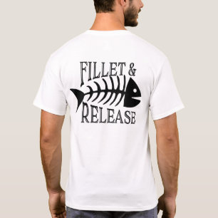 Filet en release Funny Vist T-Shirt