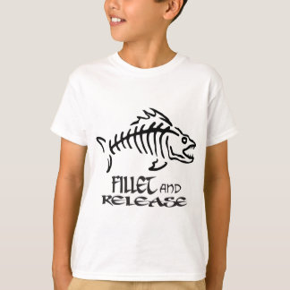 FILET EN VRIJGAVE T-SHIRT