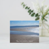 Filey Beach, North Yorkshire, Engeland, Briefkaart (Staand voorkant)