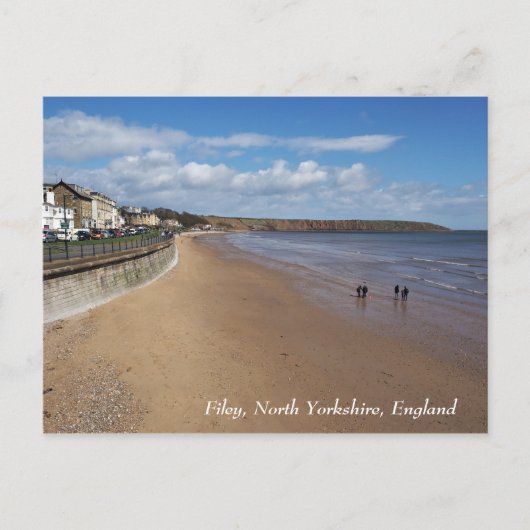 Filey, North Yorkshire, Angleterre, Carte postale (Devant)