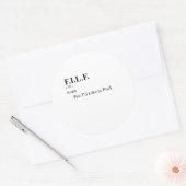 FILF RONDE STICKER (Envelop)