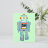 Filia de Robot Briefkaart (Staand voorkant)