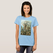 Filicinae door Ernst Haeckel, Oude Varens Planten T-shirt (Voorkant volledig)