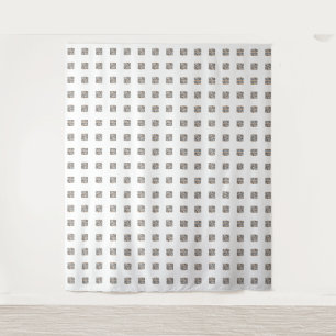filigraan sierzilver en goud patroon wandkleed
