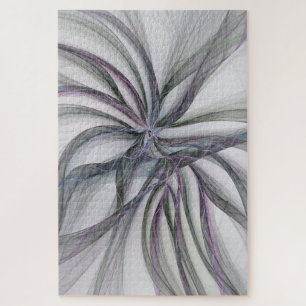 Filigre Motieven Modern Abstract Swingende Fractal Legpuzzel