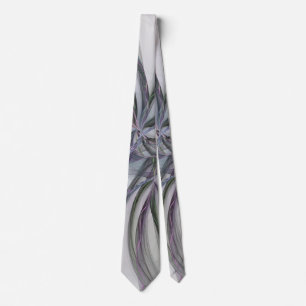 Filigre Motieven Moderne Abstracte Swingende Fract Stropdas