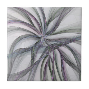 Filigre Motieven Moderne Abstracte Swingende Fract Tegeltje