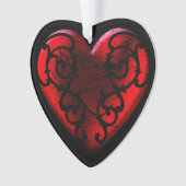 Filigree Goth Red Heart (devant)