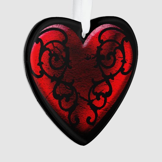 Filigree Goth Red Heart (devant)