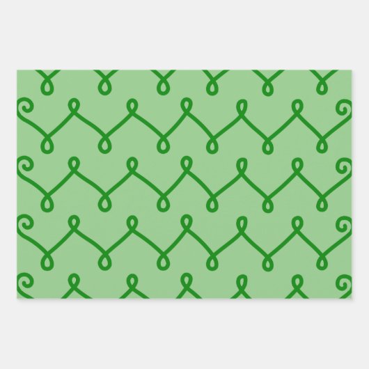 Filigree Lines Fun Art Wrap papier artisanal (Devant)