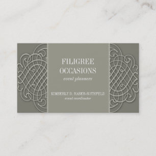 Filigree Misty Elegance Visitekaartje