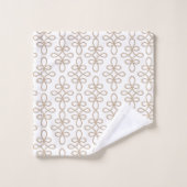 Filigree Motif stylish élégant (Gant de toilette)