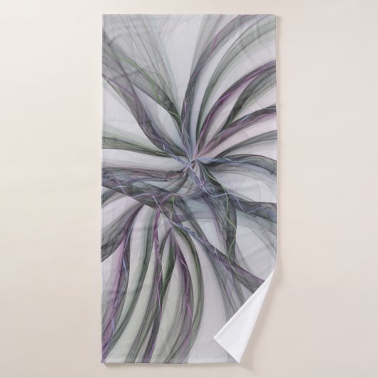 Filigree Motions Modern Abstract Swinging Fractal Badhanddoek (Badhanddoek)