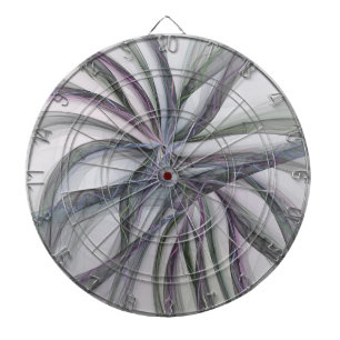 Filigree Motions Modern Abstract Swinging Fractal Dartbord