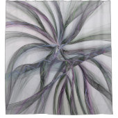 Filigree Motions Modern Abstract Swinging Fractal Douchegordijn (Voorkant)