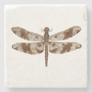 Filigree Skimmer Dragonfly Stenen Onderzetter