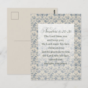 Filipenzen 4:6–7 Christelijke Aanmoedigingsgeschen Briefkaart