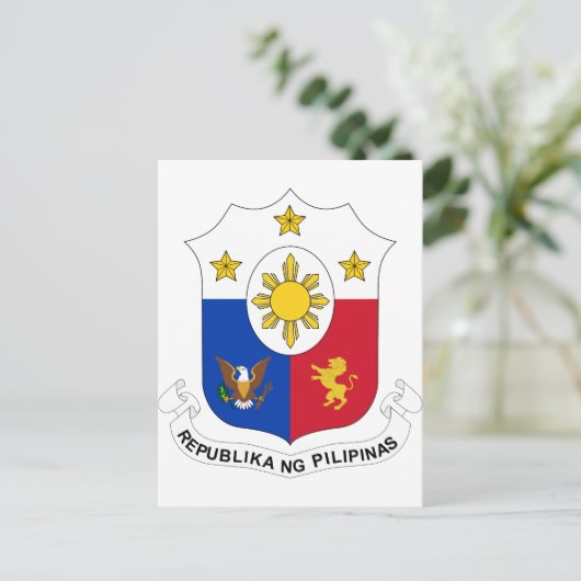 Filipijnen Briefkaart (Staand voorkant)