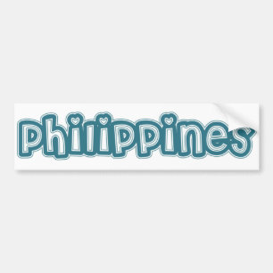 Filipijnen Bumpersticker
