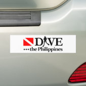 Filipijnen DV4 Bumpersticker (Op auto)