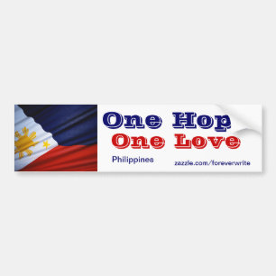 filipijnen één liefde bumpersticker