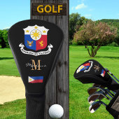Filipijnen en vlaggen-monogrammed Golf Clubs Hoesj Golfheadcover